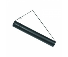 Dėklas brėžiniams Linex 40-74cm, diametras 5.5cm, juodas