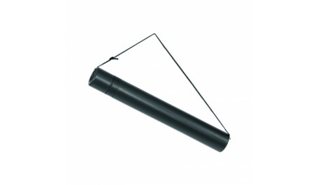 Dėklas brėžiniams Linex 40-74cm, diametras 5.5cm, juodas