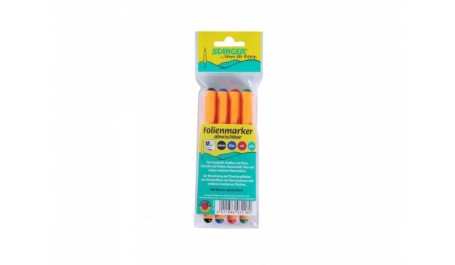 STANGER folien MARKER 1 mm, 4er Set 710054