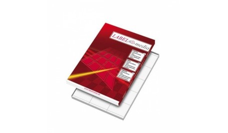Lipnios etiketės LabelMedia, A4, baltos, 105x74mm (8) (100l )