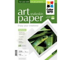 Dekoratyvinis popierius ColorWay gyvatės oda, A4, 220g, matinis (10)  0710-601