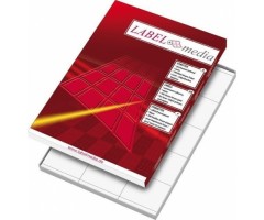 Lipnios etiketės LabelMedia, A4, baltos 210x297 mm, (100vnt.)  0707-750
