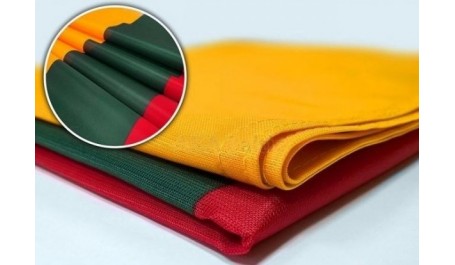 Vėliava LT 100x170cm, spausta, su raišteliais  0617-001