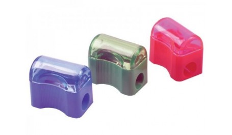 Drožtukas Centrum, su dėžute, įvairių spalvų  1226-010