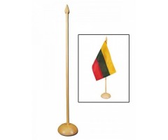 Stovelis vėliavėlei, medinis  0617-004