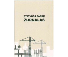 Statybos darbų žurnalas, A4 (106)  0720-051