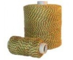 Siūlai notariniai, 350m, žalias/baltas  1117-011