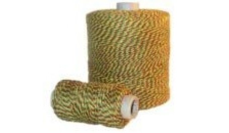 Siūlai notariniai, 350m, žalias/baltas  1117-011