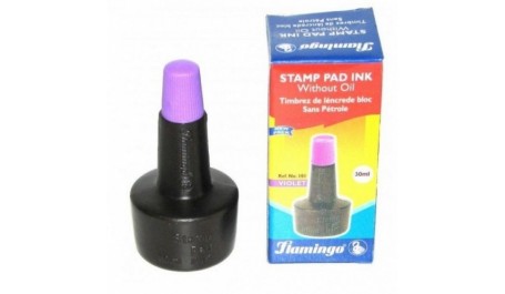 Tušas antspaudams Flamingo, 28 ml, violetinis  1223-015
