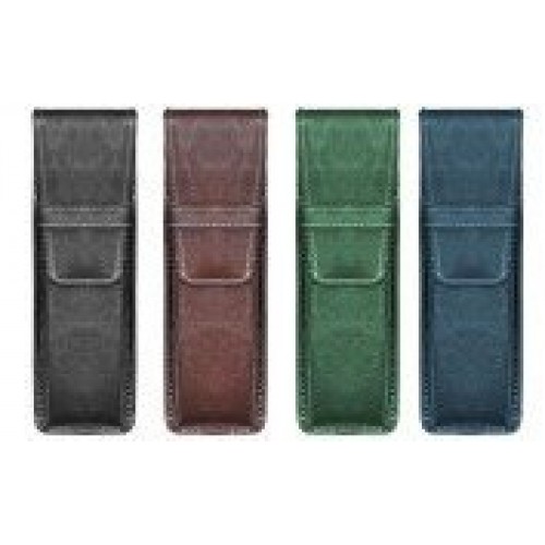 Dėklas 2 rašikliams, juodas  1605-304