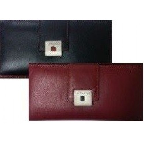 Piniginė Deniels odinė 328.30.01 juoda, moteriška  0908-015