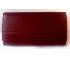 Piniginė Deniels odinė 398.11.01 juoda, moteriška  0908-020