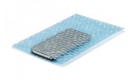 Burbulinės plėveliės maišeliai 20 x 30 cm, melsvi  2110-053