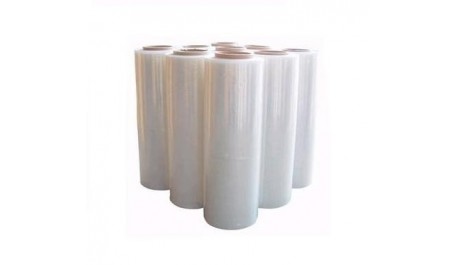 Pakavimo plėvelė, 17 mikr., 230mx500mm, balta  2110-012