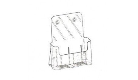 Pastatomas stovas bukletams, A5 deflect-o 16.2 x 19.7 x 9.5 cm  0614-301