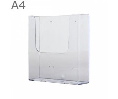 Pakabinamas stovas bukletams, A4, akrilas DISP-WM, 225x242 mm  0614-401