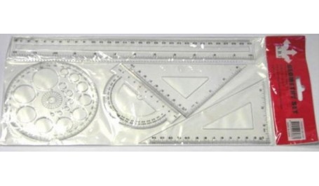 Liniuočių rinkinys, 5 dalių  1225-013