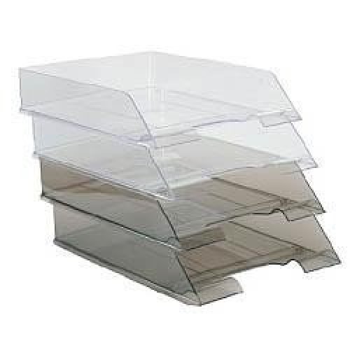 Dėklas horizontalus REM, skaidrus  1002-202