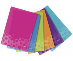 Aplankas L Leitz WOW, A4, įvairių spalvų, plastikinis (6)  0812-200