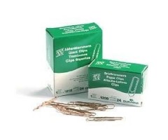 Sąvaržėlės Durable, geltono metalo, 26mm, apvalios (100)  1104-201