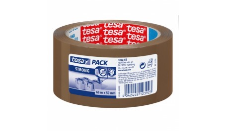 Pakavimo juosta Tesa Strong, 50mmx66m, ruda  1115-017