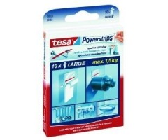 Lipnios juostelės Tesa Power strips, 5cmx2cm (10)  1114-207