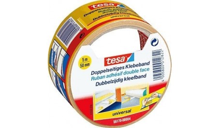 Lipni juostelė Tesa, 50mmx5m, dvipusė  1114-211