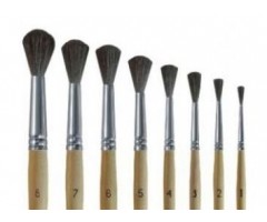 Teptukas PONI Nr.7, apvalus, poni plauko  1310-011