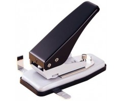 Skylmuša Warrior, juodas/pilkas, 1 figūrinė skylė (4.4x7.5x25mm), metalinis  1101-213