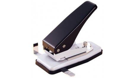 Skylmuša Warrior, juodas/pilkas, 1 figūrinė skylė (4.4x7.5x25mm), metalinis  1101-213