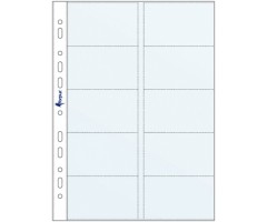 Įmautė Forpus, A4, 50 mikr., vizitinėms kortelėms, 10 kišenėlių (10)  0810-050