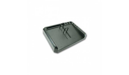 Stovelis-pieštukinė kalendoriui, su pakeliamu dangteliu, juodas  1008-006