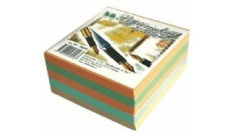 Lapeliai užrašams SMLT, 9x9 cm, spalvoti, neklijuoti (500)  0716-010