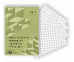 Rašomasis popierius SMLT, A4, langeliais (100)  0703-002