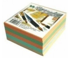 Lapeliai užrašams SMLT, 9x9 cm, spalvoti, klijuoti (500)  0716-011