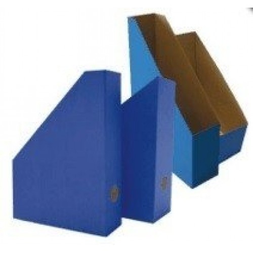 Dėklas vertikalus SMLT, 115x245x300mm, mėlynas, kartoninis, ekologiškas  1003-003