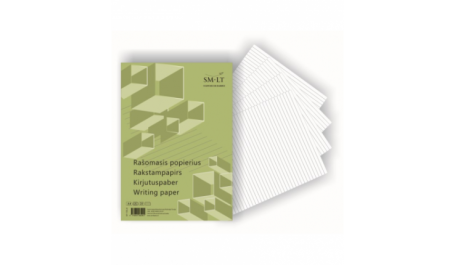 Rašomasis popierius SMLT, A4, linija (50)  0703-006