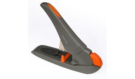 Segiklis Letack HS-260, pilkas/oranžinis, iki 260 lapų, sąsagėlės 23/8  1102-200