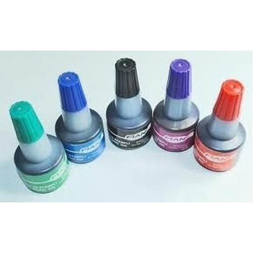 Tušas antspaudams FIAN, 30 ml, raudonas  1223-019