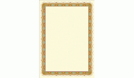 Diplomų popierius Auksinis, A4, 170g (25)  0710-005