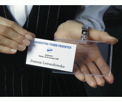 Asmens kortelės dėklas, 57x90 mm PLM  0613-005