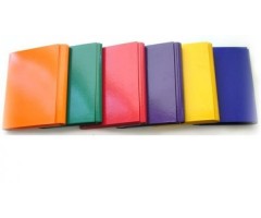 Aplankas su lipduku Vaupe, A4, kartoninis, žalias  0821-004