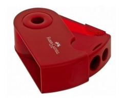 Drožtukas Faber-Castell, plastikinis, 2 skylutės  1226-104