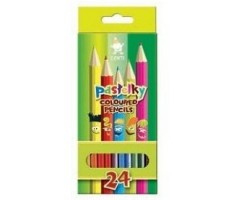 Spalvoti pieštukai KOH-I-NOOR CENTI, (24)  1301-210