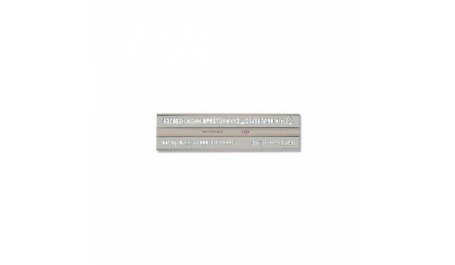 Liniuotė-trafaretas KOH-I-NOOR, raidėms, 20 mm  1225-104