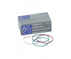 Gumelės ALCO 1,5x85mm 50g, spalvotos