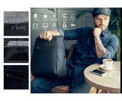 Kuprinė Fort R-bag juoda