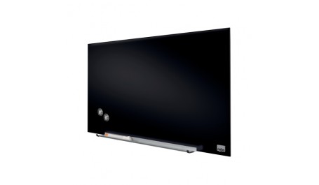 Stiklinė JUODA magnetinė lenta Glass Nobo Widescreen 31