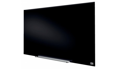 Stiklinė JUODA magnetinė lenta Glass Nobo Widescreen 45