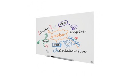 Stiklinė BALTA magnetinė lenta Glass Nobo Widescreen 57